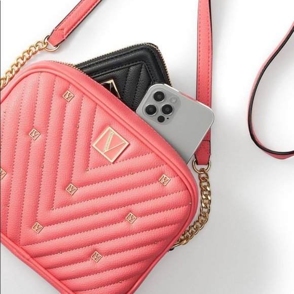 Victoria’s Secret The Victoria Top Zip Crossbody NWT - Picture 3 of 5